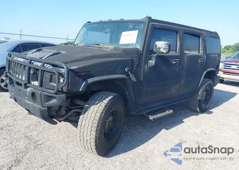 2003 Hummer H2 z USA, uszkodzony, nr VIN 5GRGN23UX3H140510